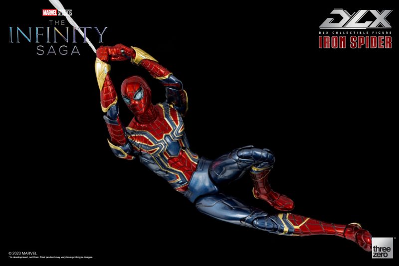 Infinity Saga DLX Action Figure 1/12 Iron Spider 16 cm - immagine 2