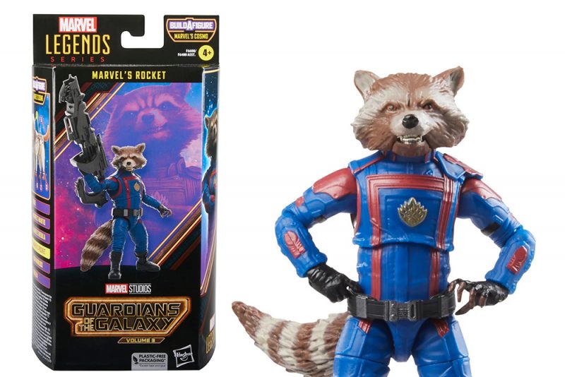 MARVEL LEGENDS GUARDIANS OF THE GALAXY 3 ACTION FIGURE ROCKET 15 CM