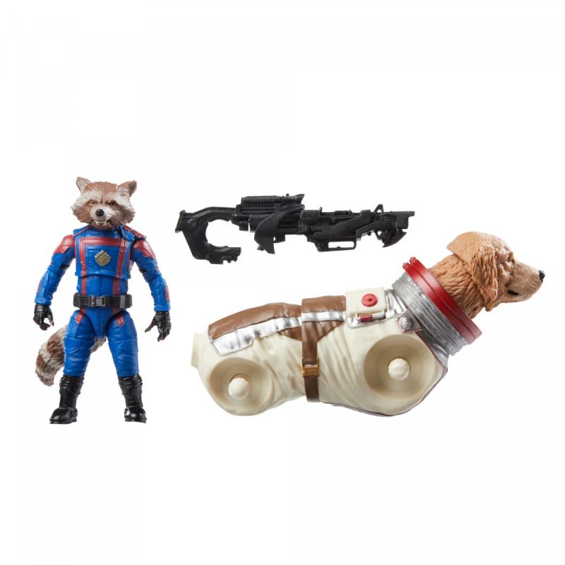 MARVEL LEGENDS GUARDIANS OF THE GALAXY 3 ACTION FIGURE ROCKET 15 CM - immagine 3