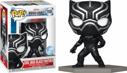 Captain America: Civil War POP! Vinyl Figure Black Panther Build-a Scene Limited