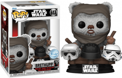 Star Wars Episode VI: Return of The Jedi POP! Star Wars 40th Anniversary Vinyl Figure Brethupp (Ewok Drummer) Limited 9 cm