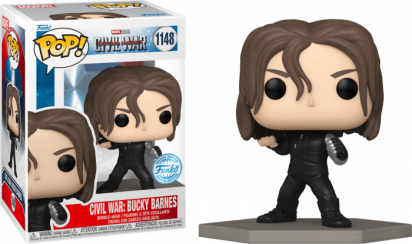 Captain America: Civil War POP! Vinyl Figure Bucky Barnes Build-a Scene Limited