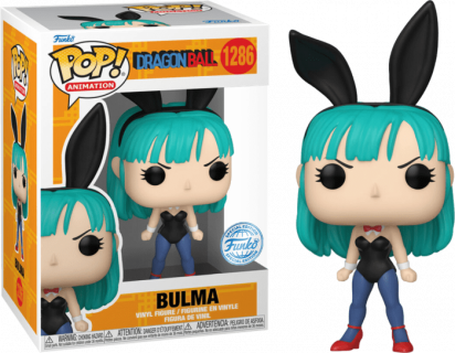 Dragon Ball POP! Animation Vinyl Figure Bulma (Bunny) 9 cm