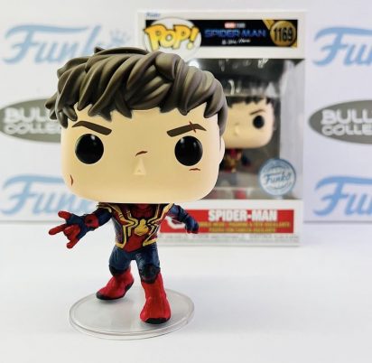 Spider-Man: No Way Home POP! Marvel Vinyl Figure Unmasked Spider-Man Limited 9 cm
