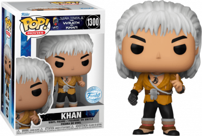Star Trek II: The Wrath of Khan POP! Vinyl Figure 40th Anniversary Khan Limited