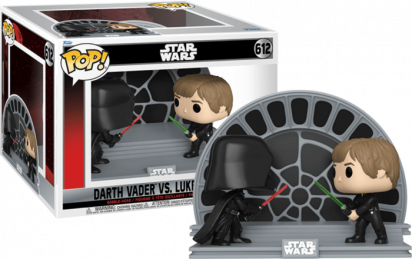 Star Wars Episode VI: Return of The Jedi POP! Star Wars 40th Anniversary Moments 2-pack Vinyl Figure Luke Skywalker vs Darth Vader 9 cm