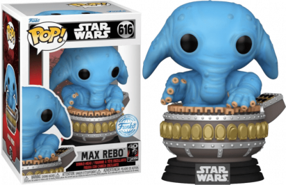 Star Wars Episode VI: Return of The Jedi POP! Star Wars 40th Anniversary Vinyl Figure Max Rebo Limited 9 cm