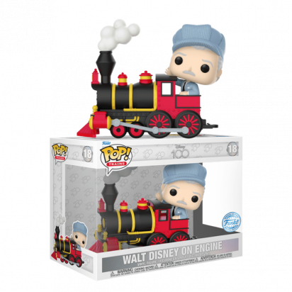 Disney's 100th Anniversary POP! Vinyl Figure Walt Disney on Engine Limited 9 cm
