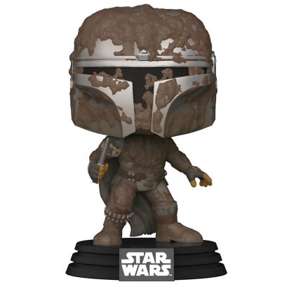 The Mandalorian POP! Star Wars Vinyl Figure The Mandalorian Mudhorn Battle 9 cm Limited Edition