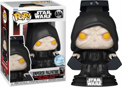 Star Wars Episode VI: Return of The Jedi POP! Star Wars 40th Anniversary Vinyl Figure Emperor Palpatine Limited 9 cm