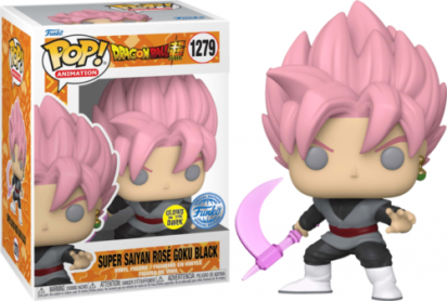 Dragon Ball Super - Super Saiyan Rose Goku Black Glow in the Dark Pop! Vinyl Figure Limited