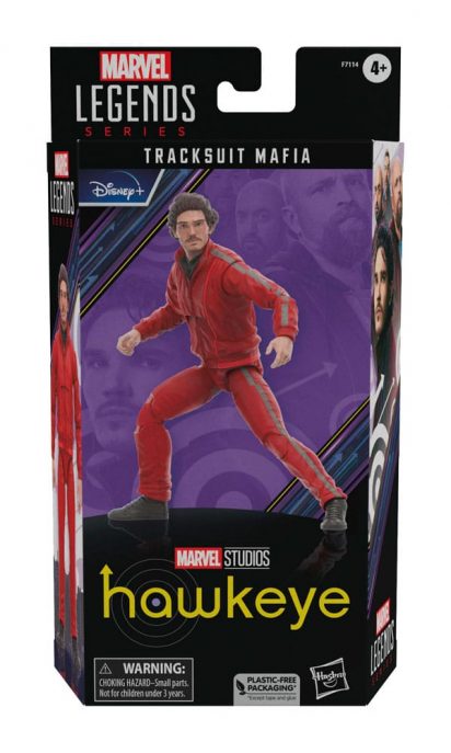 Hawkeye Comics Marvel Legends Action Figure Tracksuit Mafia 15 cm
