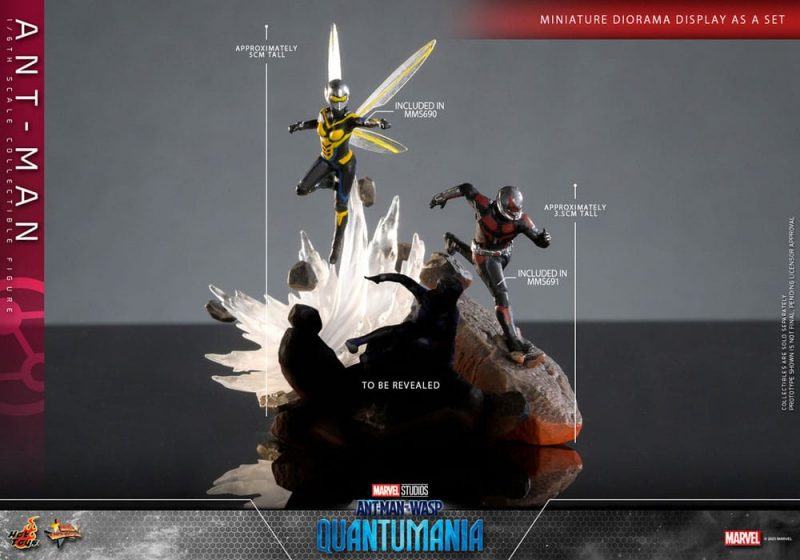 Ant-Man & The Wasp: Quantumania Movie Masterpiece Action Figure 1/6 Ant-Man 30 cm - immagine 3