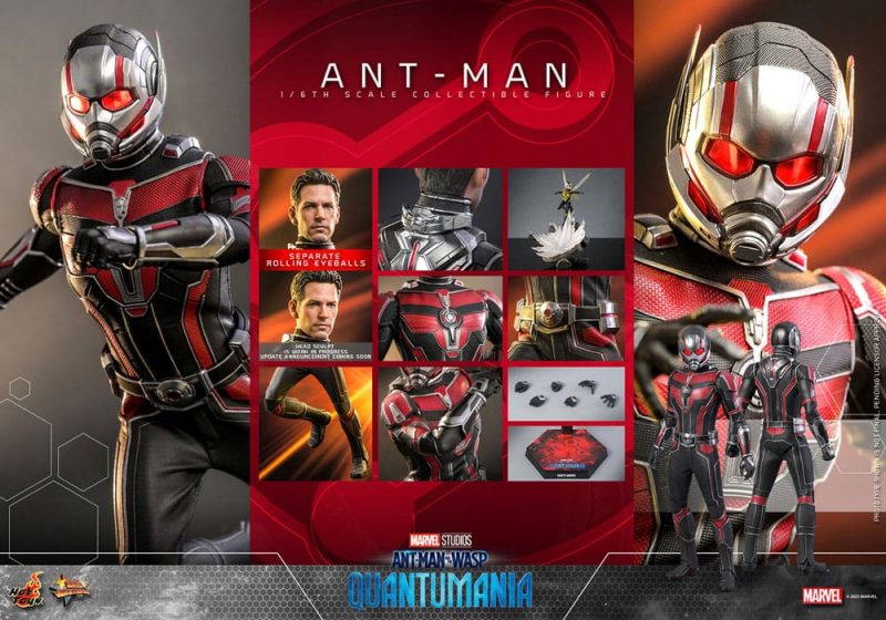 Ant-Man & The Wasp: Quantumania Movie Masterpiece Action Figure 1/6 Ant-Man 30 cm - immagine 5