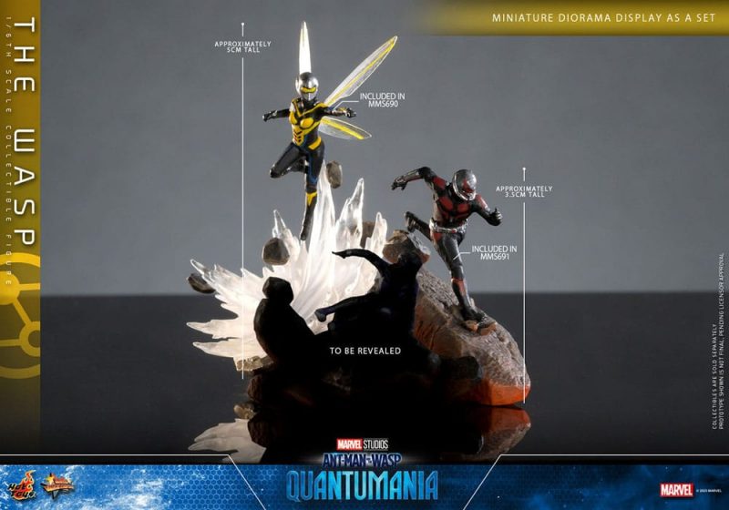 Ant-Man & The Wasp: Quantumania Movie Masterpiece Action Figure 1/6 The Wasp 29 cm - immagine 3