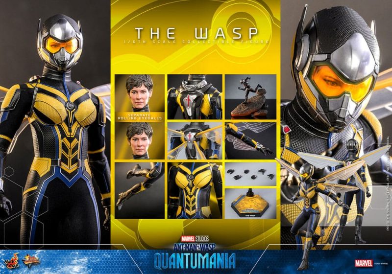 Ant-Man & The Wasp: Quantumania Movie Masterpiece Action Figure 1/6 The Wasp 29 cm - immagine 4