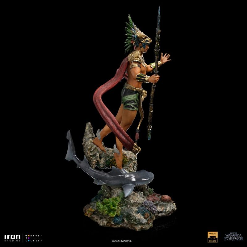 Black Panther: Wakanda Forever Deluxe Art Scale Statue 1/10 King Namor 27 cm - immagine 4