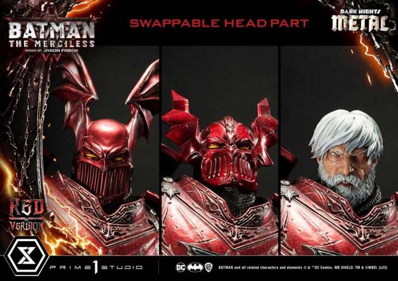 Dark Nights: Death Metal Statue 1/3 The Mericless Red Version 111 cm - immagine 5
