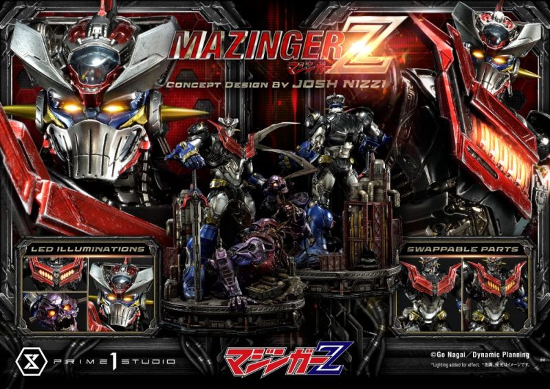 Mazinger Z Ultimate Diorama Masterline Statue Concept Design by Josh Nizzi 69 cm - immagine 2