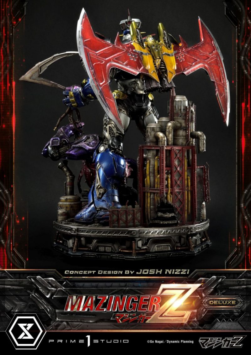 Mazinger Z Ultimate Diorama Masterline Statue Concept Design by Josh Nizzi Deluxe Version 69 cm - immagine 3
