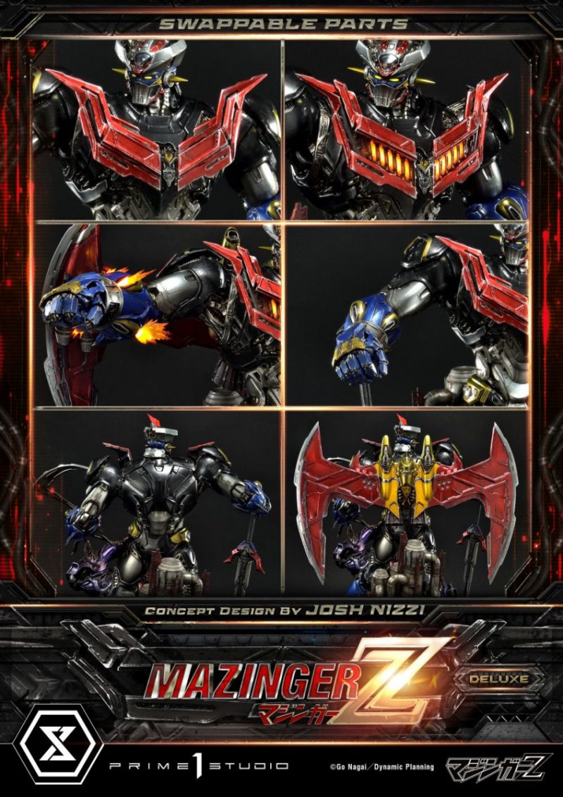 Mazinger Z Ultimate Diorama Masterline Statue Concept Design by Josh Nizzi Deluxe Version 69 cm - immagine 5