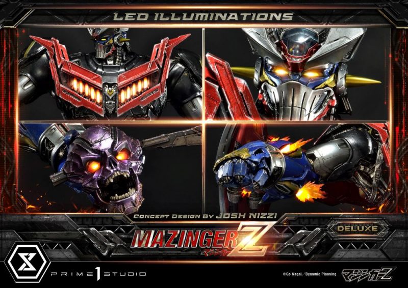 Mazinger Z Ultimate Diorama Masterline Statue Concept Design by Josh Nizzi Deluxe Version 69 cm - immagine 7