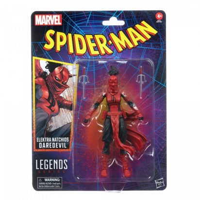 MARVEL LEGENDS VINTAGE ELEKTRA DAREDEVIL ACTION FIGURE 15 CM