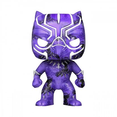 Marvel POP! Artist Series Vinyl Figure Black Panther Special Edition 9 cm