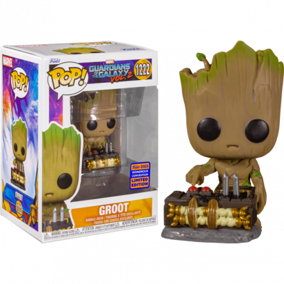 Guardians of The Galaxy Vol. 2 POP! Marvel Vinyl Figure Groot 9 cm (con bollino Wondrous Convention Exclusive 2023)