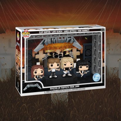 Metallica POP! Moments DLX Vinyl Figure 4-Pack Master of Puppets Tour 1986 9 cm