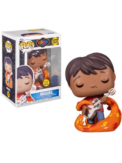 Coco POP! Disney Vinyl Figure Miguel w/guitar (Glow-in-the-Dark) 9 cm