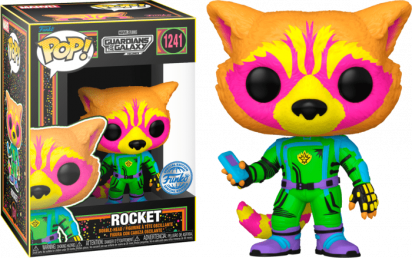 Guardians of the Galaxy Vol. 3 POP! Vinyl Figure Rocket Blacklight Limited 9 cm