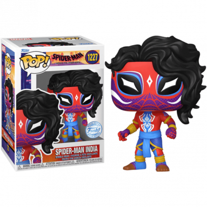 Spider-Man: Across the Spider-Verse POP! Movies Vinyl Figure Spider-Man India (Halftone deco) Limited 9 cm
