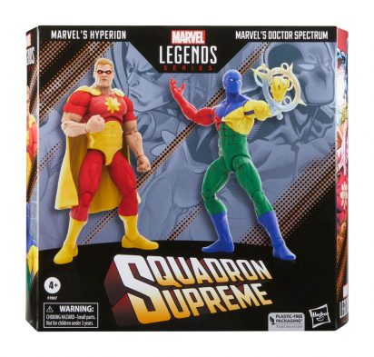 Squadron Supreme Marvel Legends Action Figure 2-Pack Marvel's Hyperion & Marvel's Doctor Spectrum 15 cm