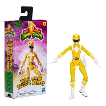 Power Rangers Action Figure Mighty Morphin Yellow Ranger 15 cm