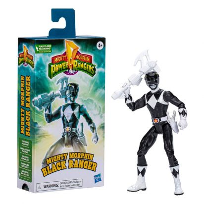 Power Rangers Action Figure Mighty Morphin Black Ranger 15 cm