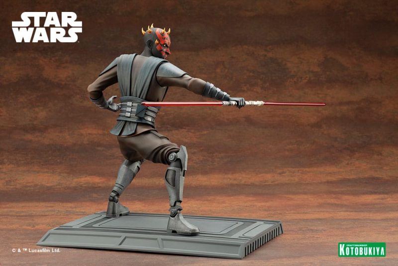 Star Wars The Clone Wars ARTFX PVC Statue 1/7 Darth Maul 26 cm - immagine 4