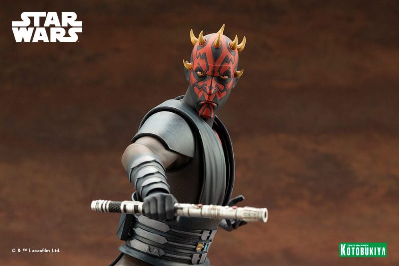 Star Wars The Clone Wars ARTFX PVC Statue 1/7 Darth Maul 26 cm - immagine 5
