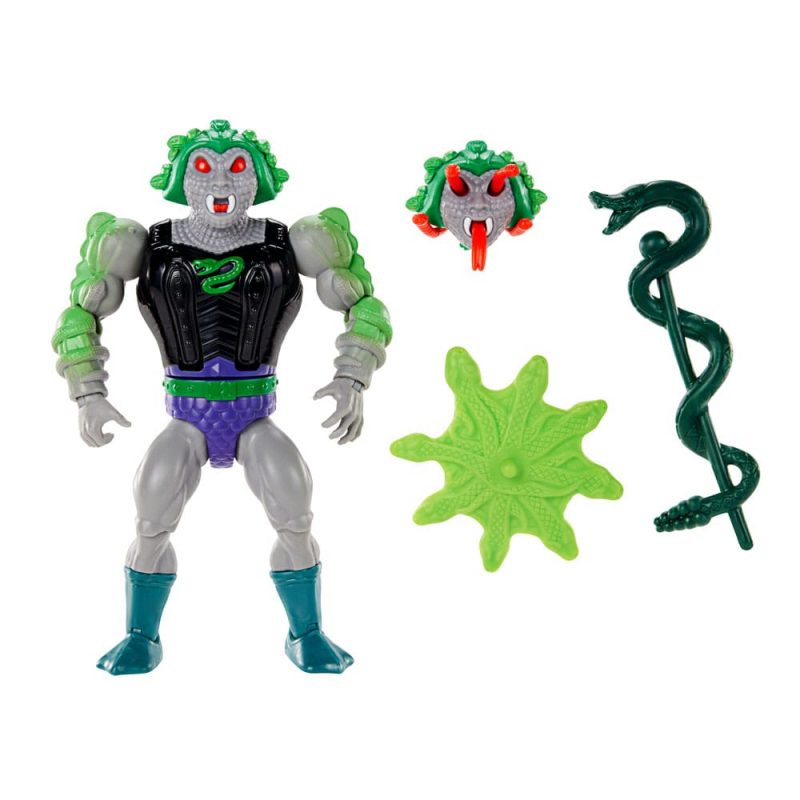Masters of the Universe Origins Deluxe Action Figure Snake Face 14 cm - immagine 3