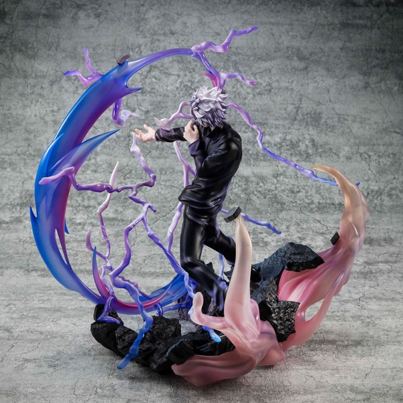 Jujutsu Kaisen DX PVC Statue Satoru Gojo Kyoshiki Murasaki Ver. 26 cm - immagine 3
