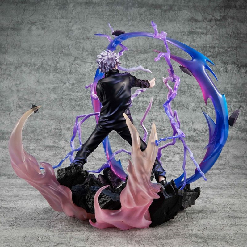 Jujutsu Kaisen DX PVC Statue Satoru Gojo Kyoshiki Murasaki Ver. 26 cm - immagine 4