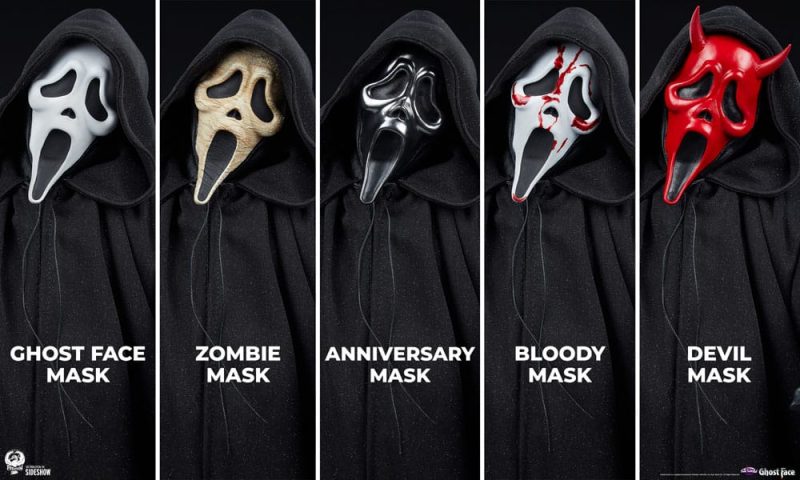 Ghost Face Statue 1/4 Deluxe Version 57 cm - immagine 5