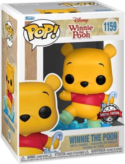 Winnie the Pooh POP! Winnie the Pooh Rain Day Vinyl Figure Limited Edition 9 cm
