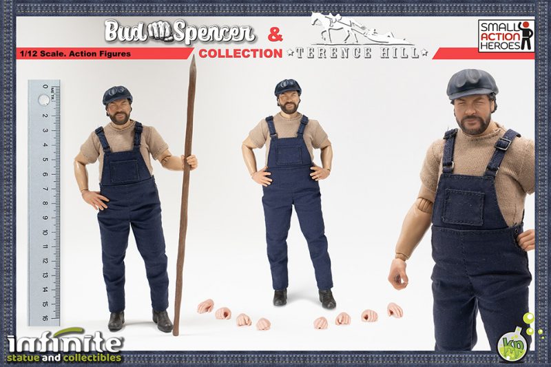 BUD SMALL ACTION HEROES ACTION FIGURE 1/12 VER A 16 CM - immagine 2
