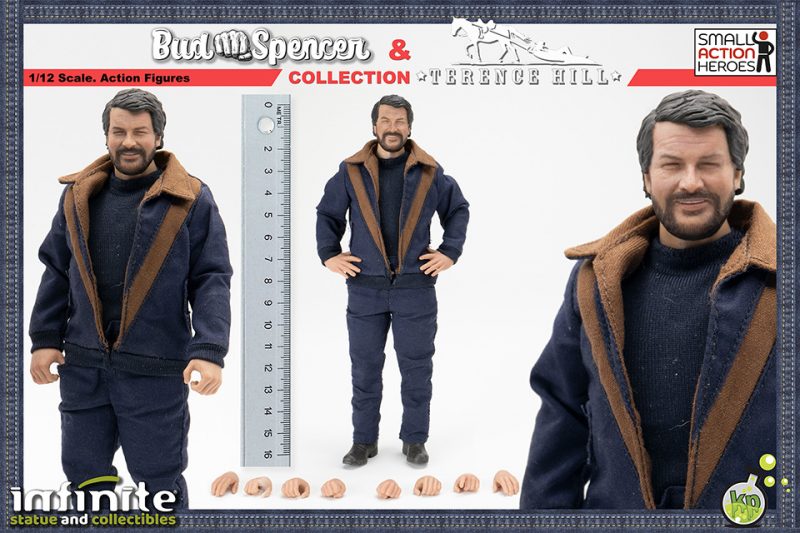 BUD SMALL ACTION HEROES ACTION FIGURE 1/12 VER B 16 CM - immagine 2