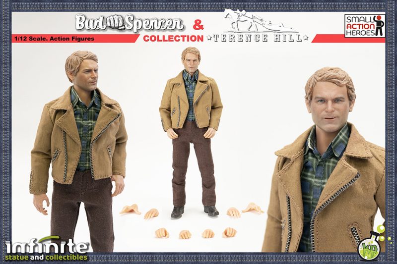 TERENCE HILL SMALL ACTION HEROES ACTION FIGURE 1/12 VER B 16 CM - immagine 2