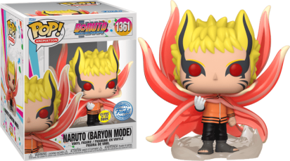 Boruto - Naruto Next Generations POP! Vinyl Figure Baryon Naruto Glow in the dark Limited 15 cm