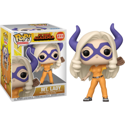 My Hero Academia HLB Super Sized Jumbo POP! Vinyl Figure Mt. Lady (Baseball) 15 cm