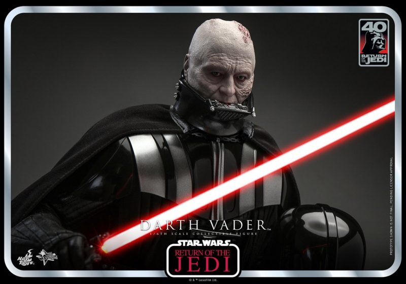 Star Wars: The Return of The Jedi 40th Anniversary Darth Vader 1/6 scale Action Figure 35 cm - immagine 2