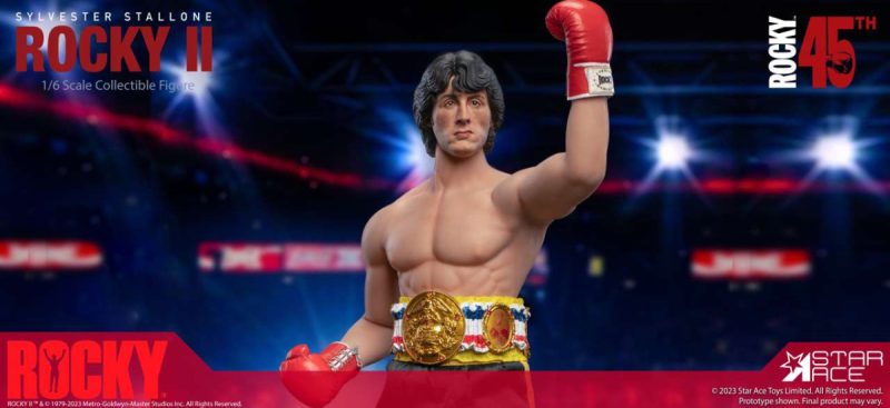 Rocky 2 Normal Version 1/6 Action Figure Rocky Boxer 30 cm - immagine 2